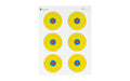 ACTION TARGET BRIGHT 6 BULLSEYE 100PK