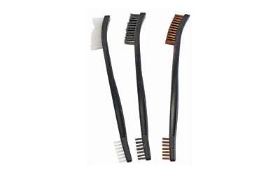 BIRCHWOOD CASEY UTILITY BRUSHES BRNZ/NYL/STL 3PK