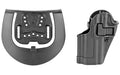 BLACKHAWK! SERPA CQC BL/PDL HK VP9 LH BLACK