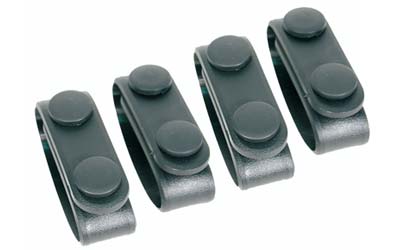 BLACKHAWK! MOLDED BLT KEEPERS (4) BLACK