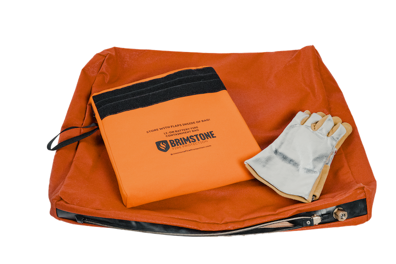 Large HD Preventer™ Plus Li-Ion Fire & Smoke Containment Bag KIT