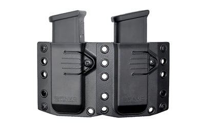 BRAVO DOUBLE MAG POUCH FOR G43X/P365 MED