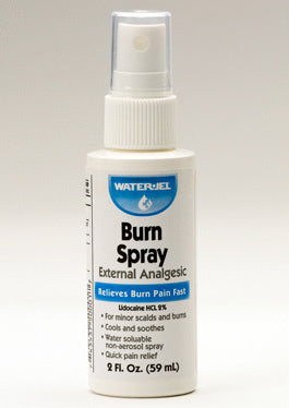 SAFEGUARD MEDICAL Burn Spray, 2 oz Bottle -24 btl/case-