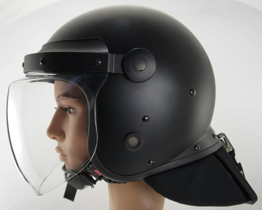 Haven Gear Riot Helmet with 4mm Curved Style Faceshield