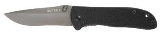CRKT DRIFTER G10 2.9" PLAIN EDGE BLACK
