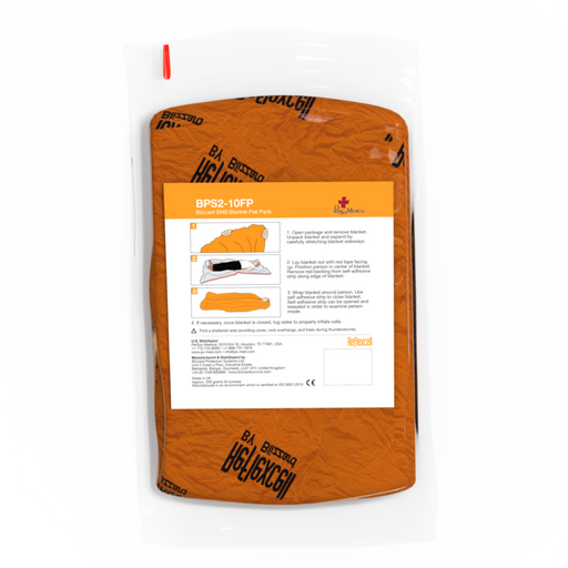 SAFEGUARD MEDICAL Blizzard EMS Blanket - Orange