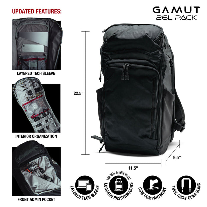 VERTX GAMUT 26L PACK