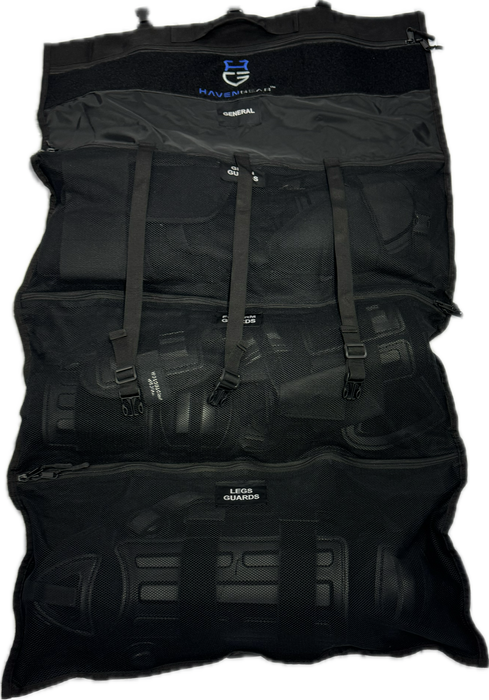 Haven Gear Quick Deployable Riot Gear, works in conjunction with Body Armor