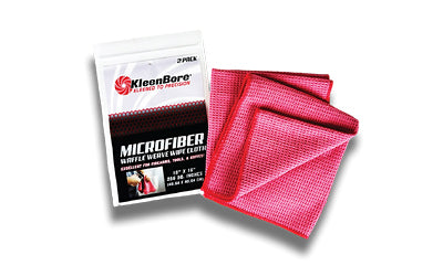 KLEENBORE MICROFIBER WIPE CLOTH 2PK