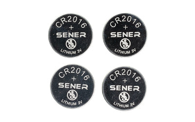 VIRIDIAN TACTL CR2016 LTHM BTY 4PK