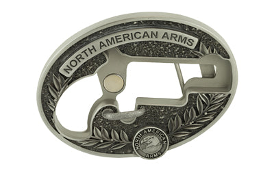 NAA LONG RIFLE CUST OVAL BELT BUCKLE