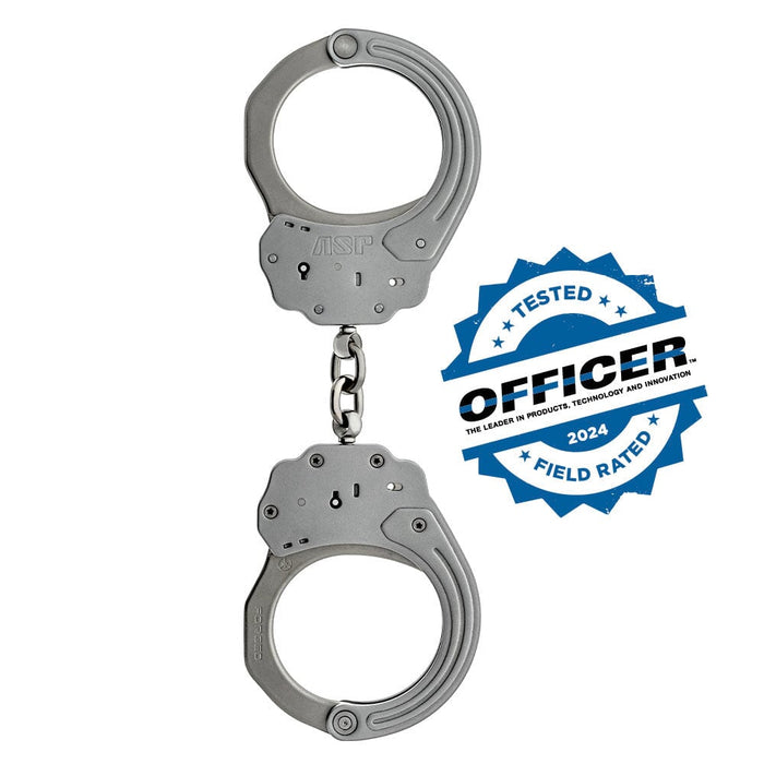 ASP, INC. Sentry Handcuff, Forged Bow Restraints, Chain, Stainless Steel