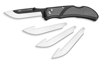 OUTDOOR EDGE RAZOR-EDC LT 3.0" 4 BLDS GRAY