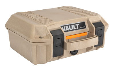 PELICAN PRODUCTS V100C VAULT CASE WL/WF TAN