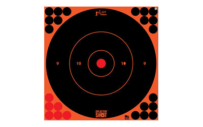 PRO-SHOT TARGET 12" ORANGE BULLSEYE 5PK