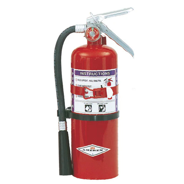 AMEREX 5LB Prpl K Dry Chm 30B:C FirEx Veh w/Hos - P/N: B479T (A61B479T)