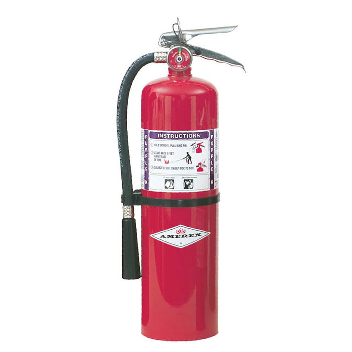 AMEREX 10LB Prpl K Dry Chem 80B:C Fire Ex w/Hos - P/N: B460 (A61B460)