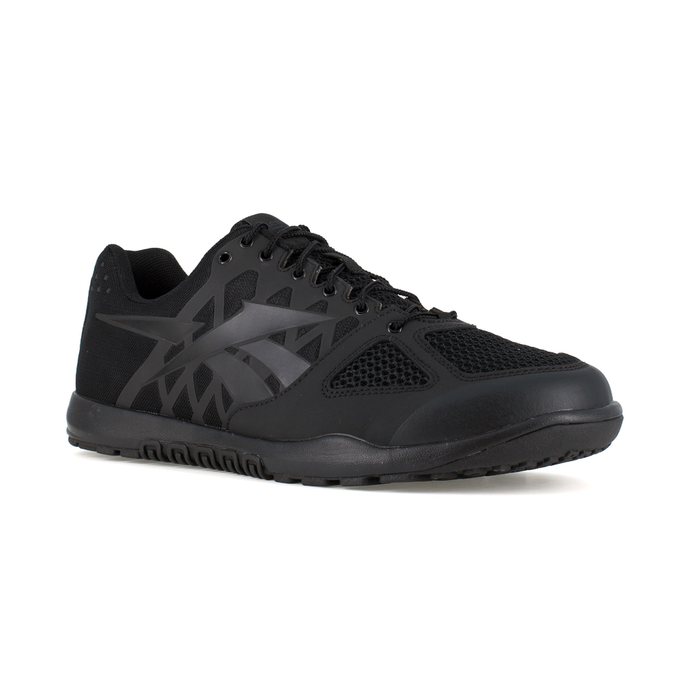 Reebok Nano Tactical Trainer Shoe w/ Soft Toe - Black — Pelican Supply