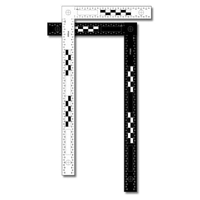Sirchie Reversible Scale (300mm x 150mm) — Pelican Supply