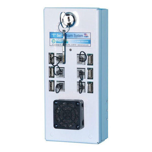 Se-Kure T6 Alarm w/6 USB, White, for Remote Modules