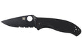 SPYDERCO TENACIOUS G-10 COMBO BLACK
