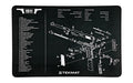 TEKMAT PISTOL MAT 1911 BLACK