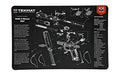 TEKMAT PISTOL MAT S&W M&P BLACK
