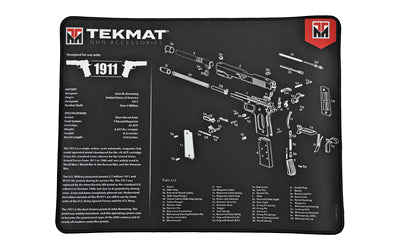 TEKMAT ULTRA PISTOL MAT 1911 BLACK