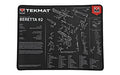 TEKMAT ULTRA PISTOL MAT BERETTA 92 BLACK