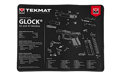 TEKMAT ULTRA PISTOL MAT FOR GLOCK 42/43