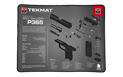 TEKMAT ULTRA PISTOL MAT SIG P365
