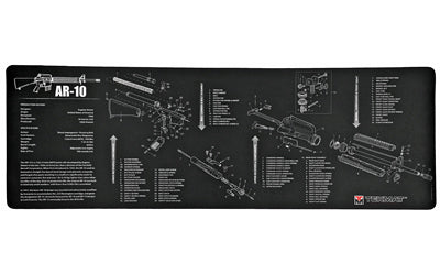 TEKMAT RIFLE MAT AR10 BLACK