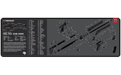 TEKMAT PISTOL MAT FOR KELTEC SUB2000