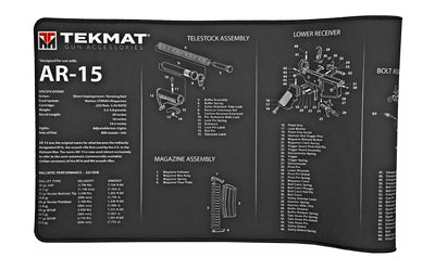 TEKMAT ULTRA RIFLE MAT AR15 BLACK