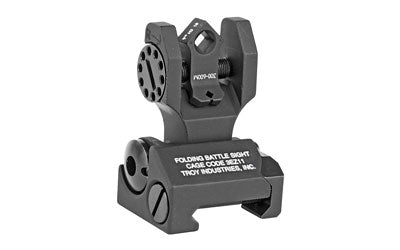 TROY FOLDING REAR DI-OPTC SIGHT TRIT BK