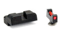 ZAFFIRI PRECISION HD RED FIBER OPTIC SIGHT SET GLOCK