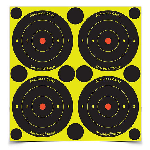 ACTION TARGET Shoot-N-C 3" Bullseye 240 Tgts 600 Pstrs
