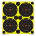 ACTION TARGET Shoot-N-C 3" Bullseye 240 Tgts 600 Pstrs