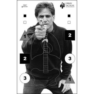 Action Target Urban Tactical Anatomy Photo Target