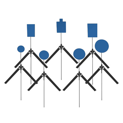 Action Target PT Practice Target - 8" x 12" Rectangle - AR550 - + 1" x 2" Holder
