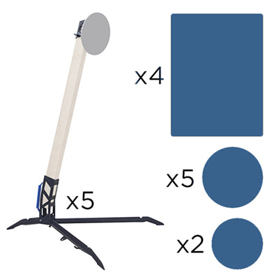 Action Target SASP Economy Practice Kit - PT Scout 2x4 Stand