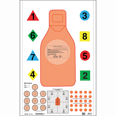 Action Target FLETC Advanced Training Target