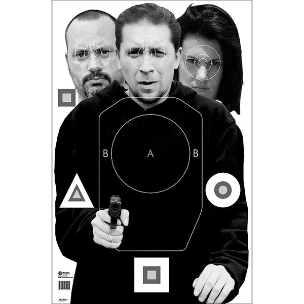Action Target Arlington Police Sniper Unit Target — Pelican Supply