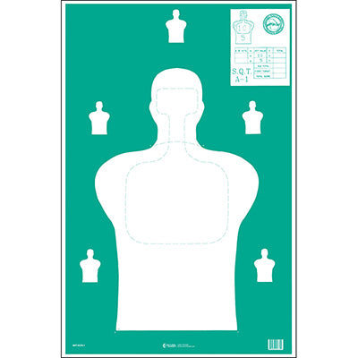 Action Target Georgia Public Safety Training Center Target - ALL WEATHER RESISTANT TARGET ON HEAVY PAPER