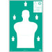 Action Target Georgia Public Safety Training Center Target - ALL WEATHER RESISTANT TARGET ON HEAVY PAPER