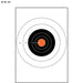 Action Target NRA 25-Yard Slow Fire Pistol Target (B-16) (Orange Center)