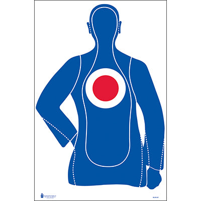 Action Target Miami-Dade (FL) PD Modified B-21E Qualification Target