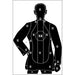 Action Target Full Size B-21X Target (Black)