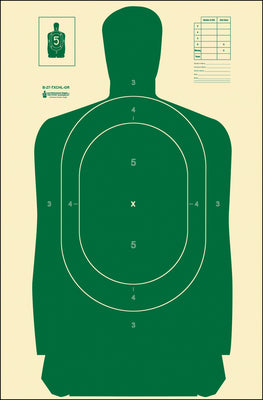 Action Target Texas Concealed Handgun License B-27 Training Target