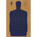Action Target B-27 Cardboard Target (Blue)